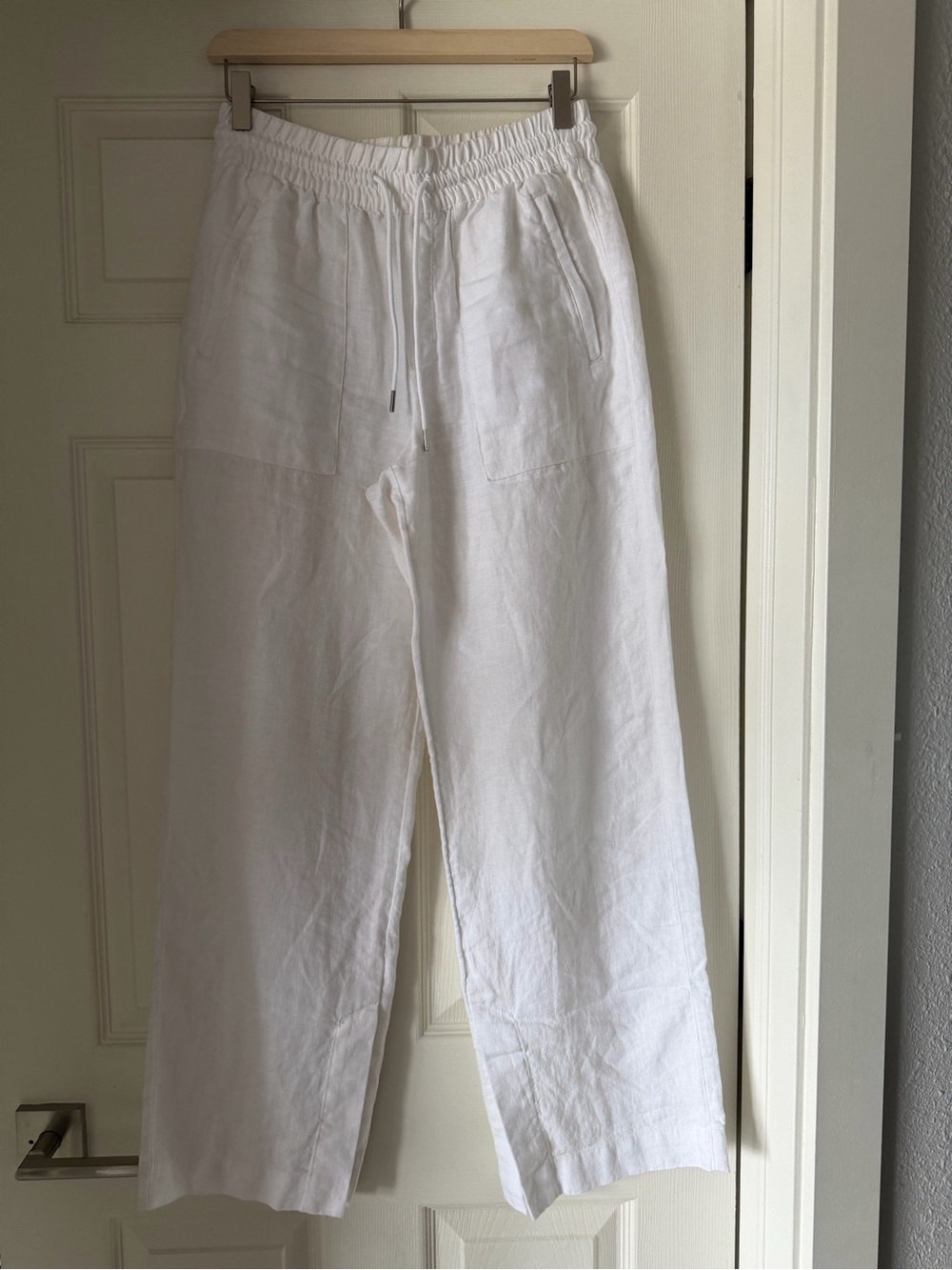 Athleta Retreat Linen Wide Leg Pant